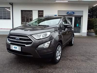Ford EcoSport VERSIONE PLUS - GARANZIA UFFICIALE FORD Grigio usata Casalmorano