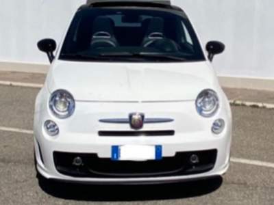 Abarth 500 C C 1.4 Turbo T-Jet MTA Bianco usata Capodimonte