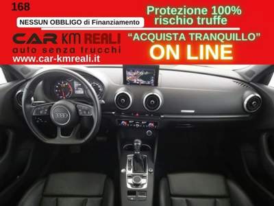 Audi A3 SPB 35 1.4 TFSI e-tron S tronic Nero usata Orbassano