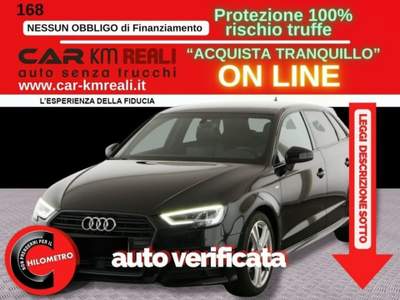 Audi A3 SPB 35 1.4 TFSI e-tron S tronic Nero usata Orbassano