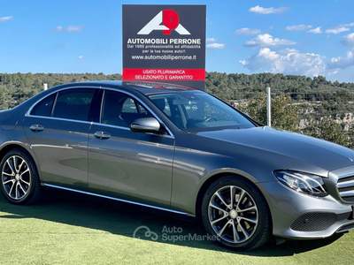 Mercedes-Benz Classe E d Sport (Virtual/Navi/Retro/LED) Grigio usata Castellaneta
