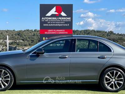 Mercedes-Benz Classe E d Sport (Virtual/Navi/Retro/LED) Grigio usata Castellaneta