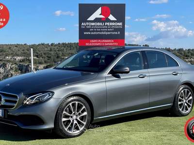 Mercedes-Benz Classe E d Sport (Virtual/Navi/Retro/LED) Grigio usata Castellaneta