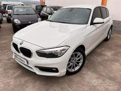 BMW Serie 1 118d Condizioni pari al nuovo Bianco usata Lamezia Terme