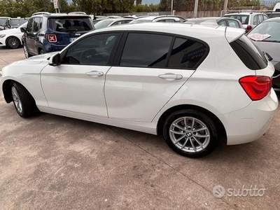 BMW Serie 1 118d Condizioni pari al nuovo Bianco usata Lamezia Terme