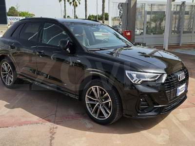 Audi Q3 35 TDI S tronic S line edition Nero usata Surano