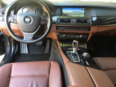 BMW Serie 5 525d d xDrive Touring Futura Nero usata Lana