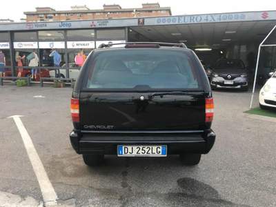 Chevrolet S-Blazer 4.3 v6 200 cv automatica pelle km 120.000 original Nero usata Roma