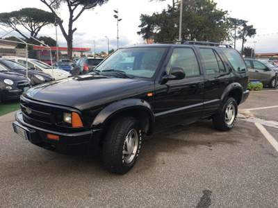 Chevrolet S-Blazer 4.3 v6 200 cv automatica pelle km 120.000 original Nero usata Roma