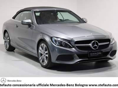 Mercedes-Benz Classe C d 4Matic Auto Cabrio Sport Navi Grigio usata Bologna