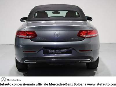 Mercedes-Benz Classe C d 4Matic Auto Cabrio Sport Navi Grigio usata Bologna