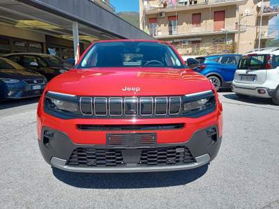 Jeep Avenger 1.2 Summit 100cv - INCENTIVO ROTTAMAZIONE Rosso usata Genova