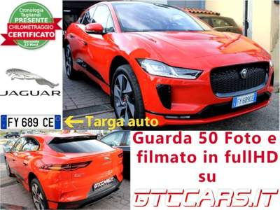 Jaguar I-Pace Awd FULL OPT Tagliandi UFF JAGUAR IVA DEDUCIBILE Rosso usata Roma