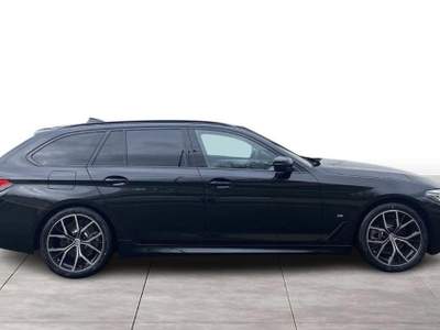 BMW Serie 5 520d d 48V xDrive Touring Msport Nero usata Bracciano