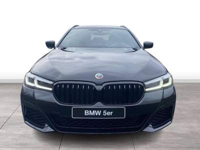 BMW Serie 5 520d d 48V xDrive Touring Msport Nero usata Bracciano