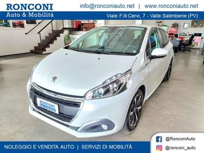 Peugeot 208 Unico Proprietario Bianco usata VALLE SALIMBENE