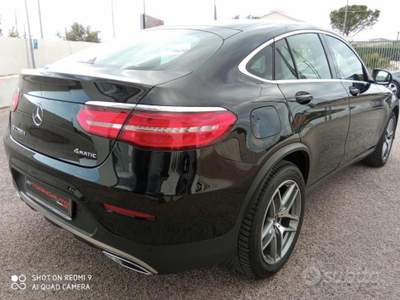 Mercedes-Benz GLC d 4Matic Coupé Premium Nero usata Settimo Torinese