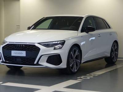 Audi A3 SPB 35 TDI S tronic S line edition Bianco usata Modena