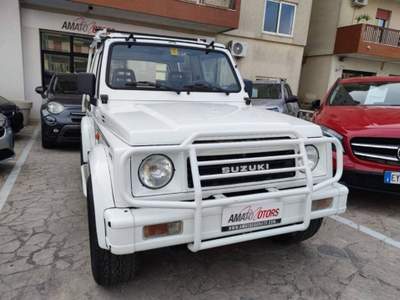Suzuki Samurai 1.3 JHT De Luxe Hard Top p.l. Bianco usata Mazzarrone