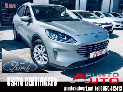 Ford Kuga 1.5 EcoBlue 120 CV Titanium-navi telecam Grigio usata Isernia