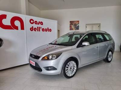 Ford Focus 1.6 tdci Titanium 90cv Argento usata Gagliano del Capo