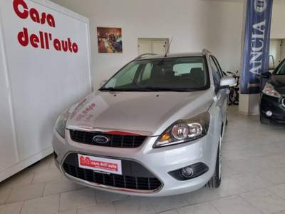 Ford Focus 1.6 tdci Titanium 90cv Argento usata Gagliano del Capo