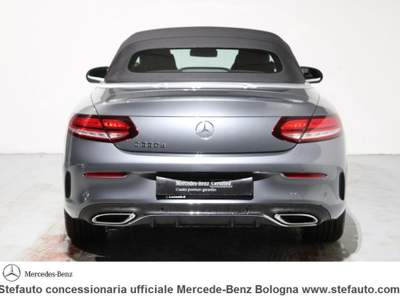 Mercedes-Benz Classe C d Auto Cabrio Premium COMAND Grigio usata Bologna