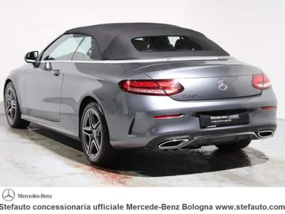 Mercedes-Benz Classe C d Auto Cabrio Premium COMAND Grigio usata Bologna