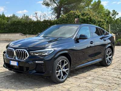 BMW X6 XDrive 30d 48V M-Sport Nero usata Castellaneta