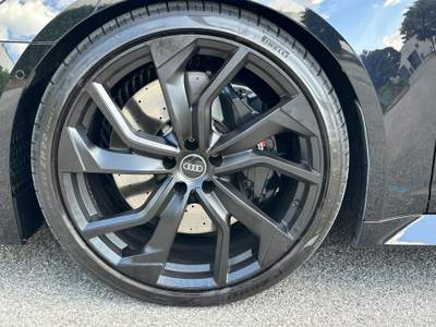 Audi RS 6 *km 19.000** SCARICO SOSP LASER 22 GANCIO!! Nero usata Mozzo