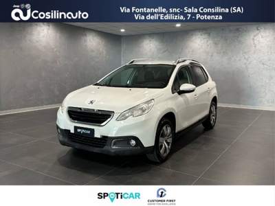 Peugeot 2008 1.6 e-HDi 92 CV Stop&Start Allure Bianco usata Sala Consilina