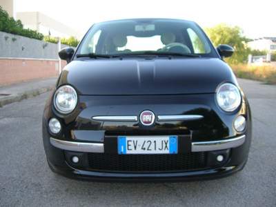 Fiat 500 1.2 EasyPower Lounge Nero usata Montemesola