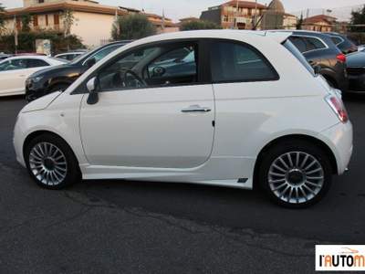 Fiat 500  1.2 Sport 69cv Bianco usata Aci Catena