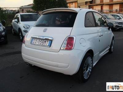 Fiat 500  1.2 Sport 69cv Bianco usata Aci Catena