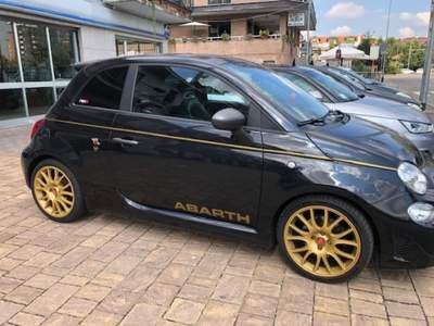 Abarth 595 1.4 Turbo T-Jet 165 CV Scorpioneoro Nero usata Buccinasco