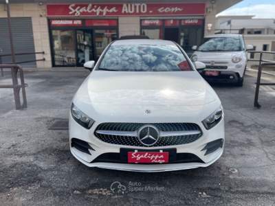Mercedes-Benz Classe A A 180 d Automatic Premium AMG Bianco usata Fonte Nuova