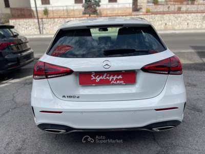 Mercedes-Benz Classe A A 180 d Automatic Premium AMG Bianco usata Fonte Nuova