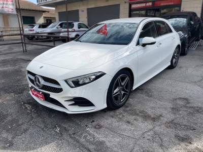 Mercedes-Benz Classe A A 180 d Automatic Premium AMG Bianco usata Fonte Nuova