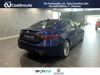 Alfa Romeo Giulia 2.2 Turbodiesel 180 CV AT8 Super Blu/Azzurro usata Sala Consilina