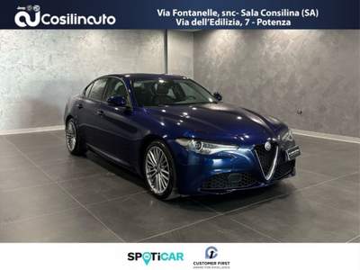 Alfa Romeo Giulia 2.2 Turbodiesel 180 CV AT8 Super Blu/Azzurro usata Sala Consilina