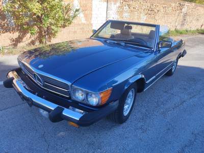 Mercedes-Benz SL Mercedes Benz 380 SL R107 Blu/Azzurro usata Teramo