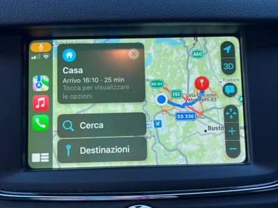 Opel Astra app connect - navigatore - tagliandi certificati Blu/Azzurro usata ARSAGO SEPRIO