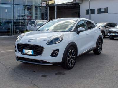 Ford Puma 1.0 EcoBoost MH 125 CV S&S Titanium Bianco usata Fondi