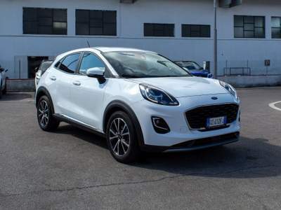 Ford Puma 1.0 EcoBoost MH 125 CV S&S Titanium Bianco usata Fondi