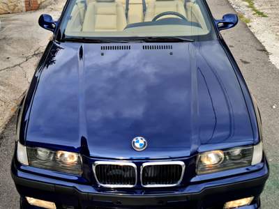 BMW Serie 3 320i Cabrio,Pelle,Pack M Blu/Azzurro usata POSTIGLIONE