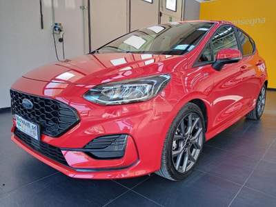 Ford Fiesta 1.0 Ecoboost Hybrid 125 CV 5 porte ST-Line Rosso usata Gemona del Friuli