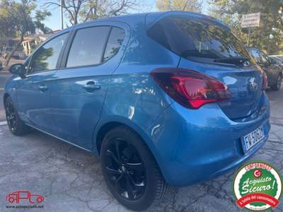 Opel Corsa 1.2 5p Black Edition Blu/Azzurro usata Palermo