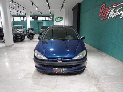 Peugeot 206 non fumatore Blu/Azzurro usata Ottaviano