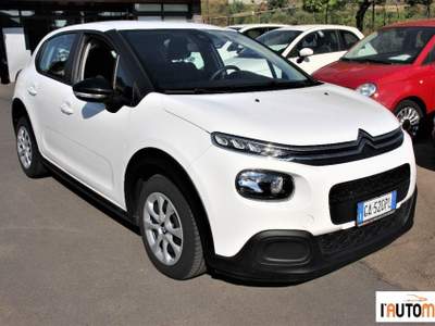 Citroen C3  1.5 bluehdi Feel s&s 100cv 5m Bianco usata Aci Catena