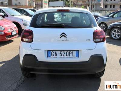 Citroen C3  1.5 bluehdi Feel s&s 100cv 5m Bianco usata Aci Catena